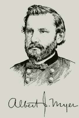 Royal Signals ... WigWag Inventor Albetrt James Myer (1827 - 1880